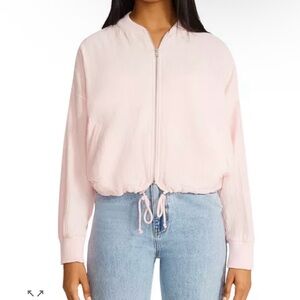BB Dakota Steve Madden Gauze Bomber Jacket
